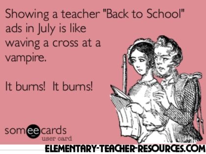 Teachers in Summer