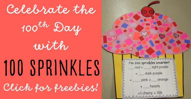 100th Day of School Fun in First Grade
