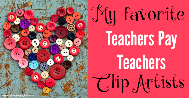 My Favorite TPT Clip Art Sellers